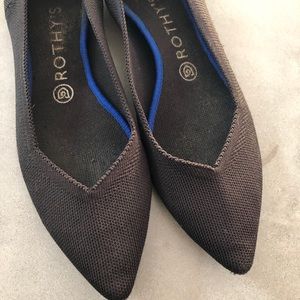 Rothy’s THE POINT Black size 10